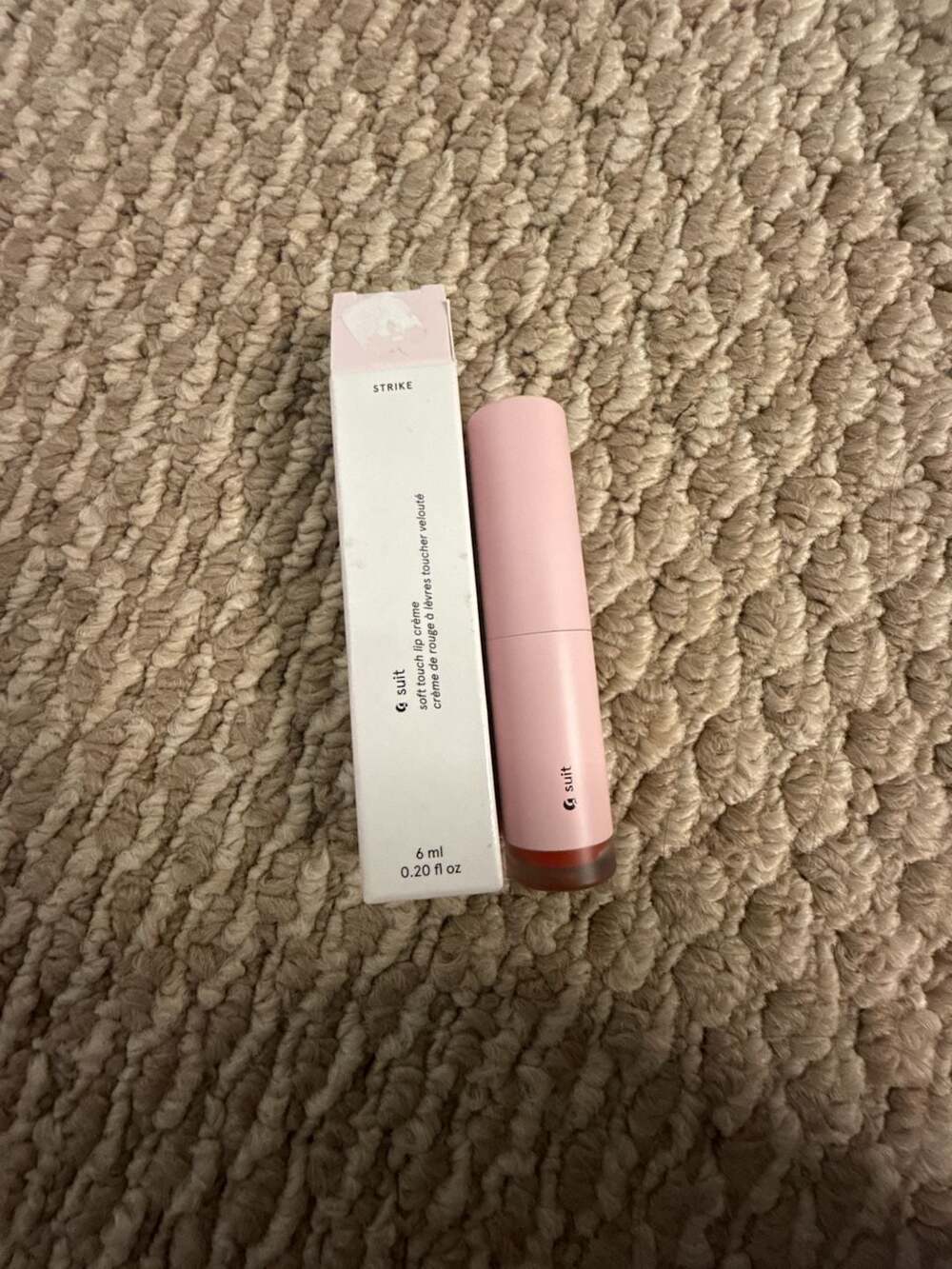 Glossier G Suit Soft Touch Lip Crème Strike 0.20 fl oz